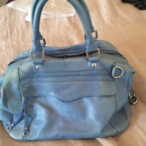 Blue Rebecca Minkoff morning after bag (lg)